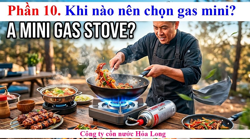 Cồn Nước Và Gas Mini Loại Nào Tiết Kiệm Hơn? So Sánh Chi Tiết Chi Phí Và Hiệu Quả Sử Dụng